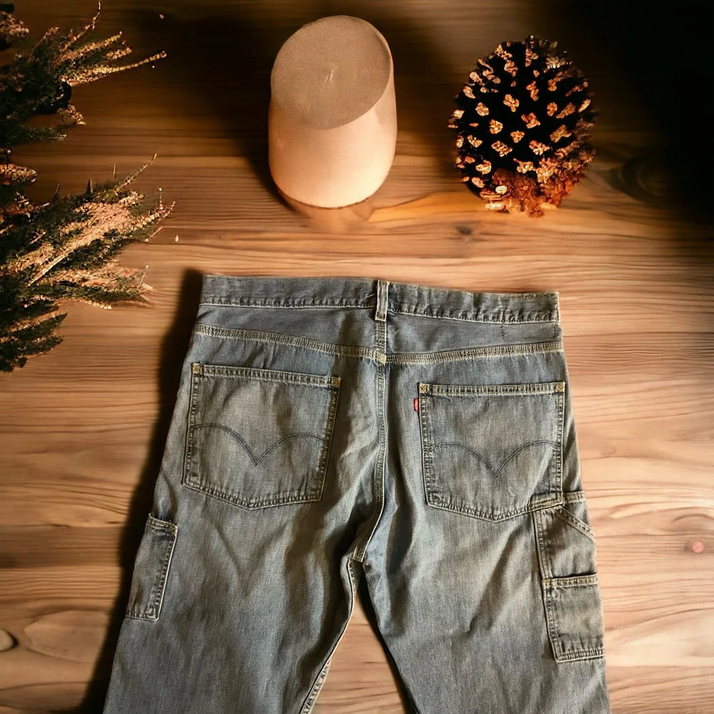 Levi’s Loose Fit Zipper🪰Straight Carpenter Jeans!